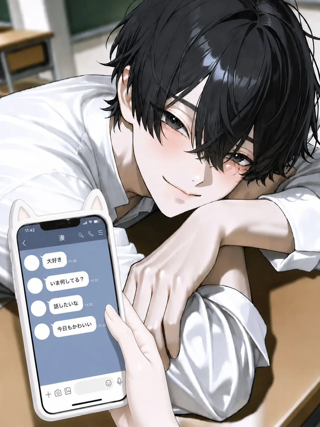kiraware_nigate의 同じクラスの溺愛彼氏