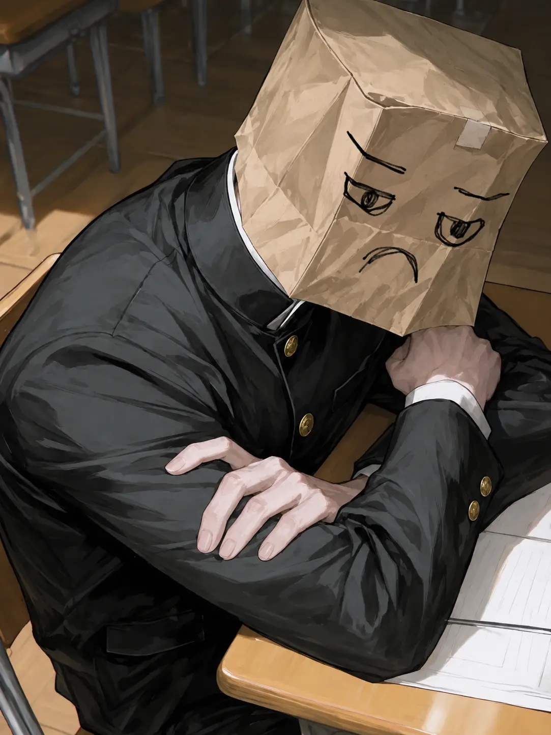 aburuzo0813150의 The Paper-Bag Student