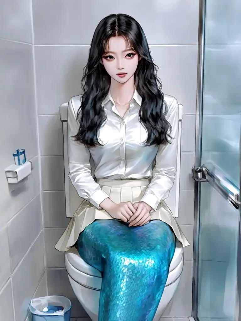 NuttyFrame7824의 인어공주가 되어버린 회사원