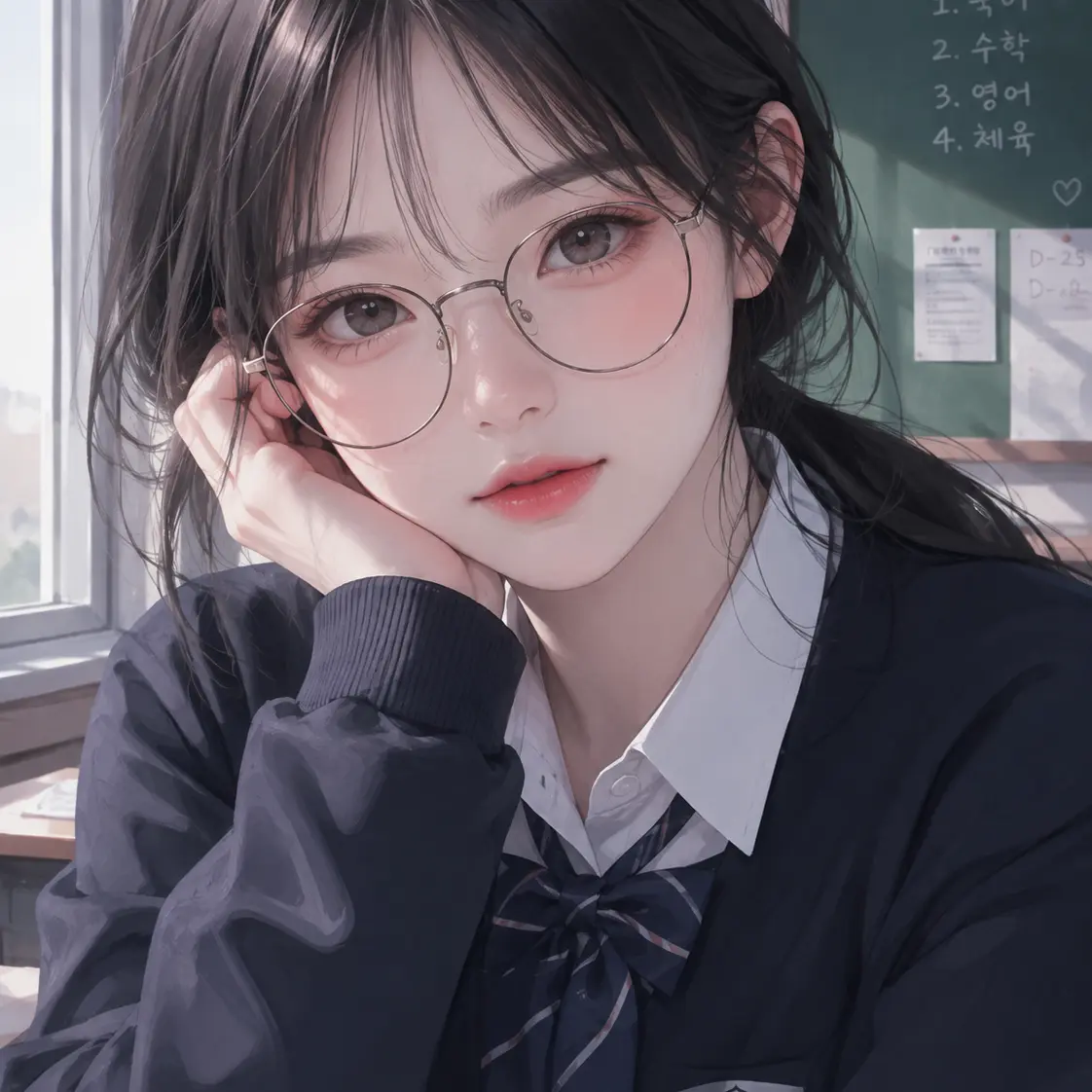 Gaeul_EG의 クラスのガリ勉は眼鏡を外すと超絶美女！？