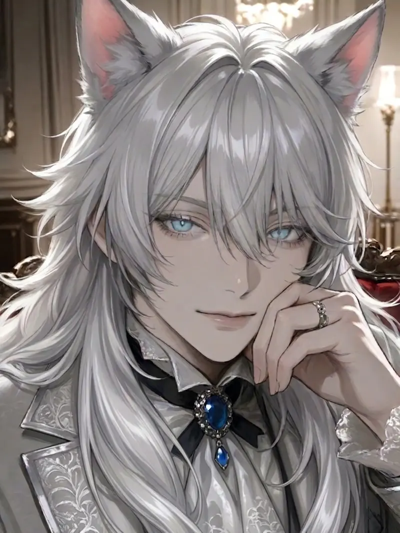nknk_nyank01의 Noble White Kitty