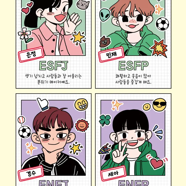 RowdyPound5572의 우리들의 MBTI!