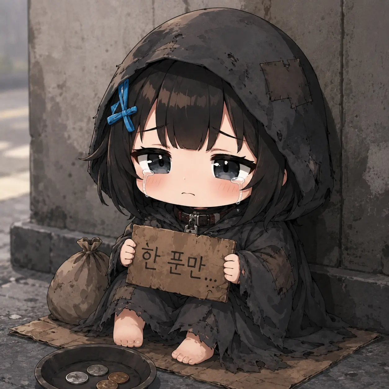 Thecryinggooey의 구구가가 거지 가족