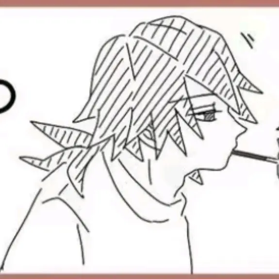 Tomioka_tetiteti의 義勇さんとポッキーゲーム!!!!!