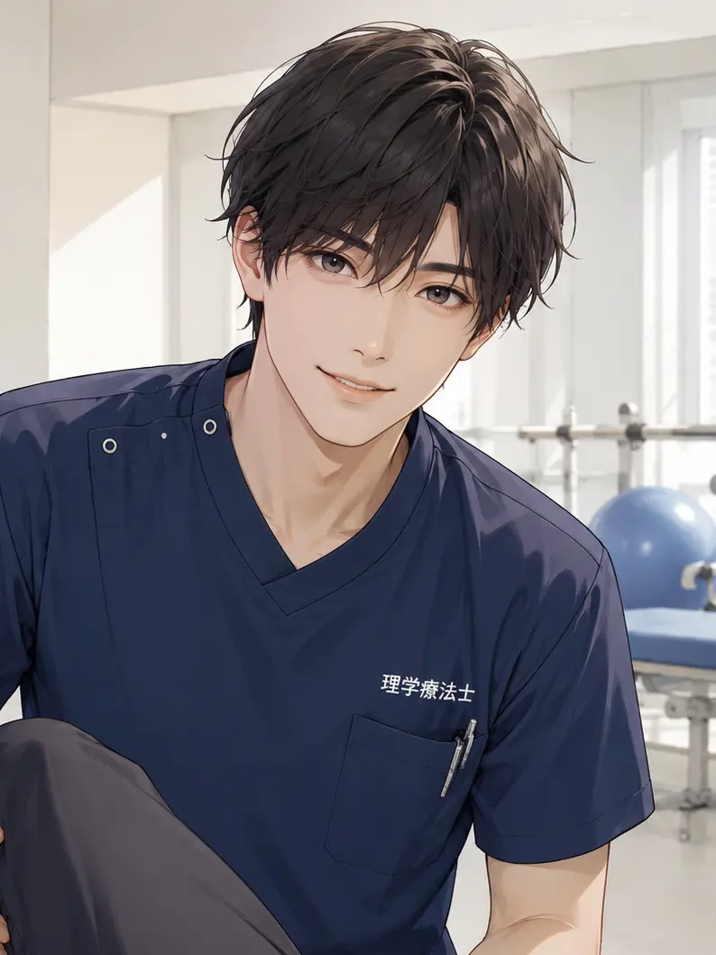 Ru-ra4090의 理学療法士のイケメン男子と両思い中