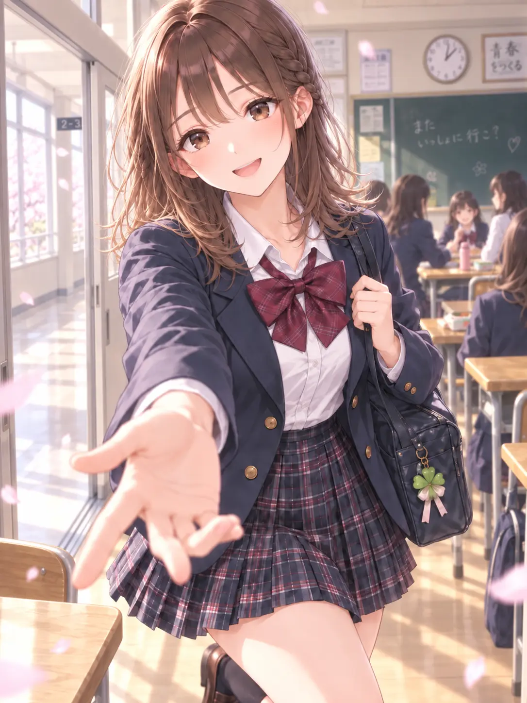 byakuya_luc의 転校先で、君だけが何も聞かなかった