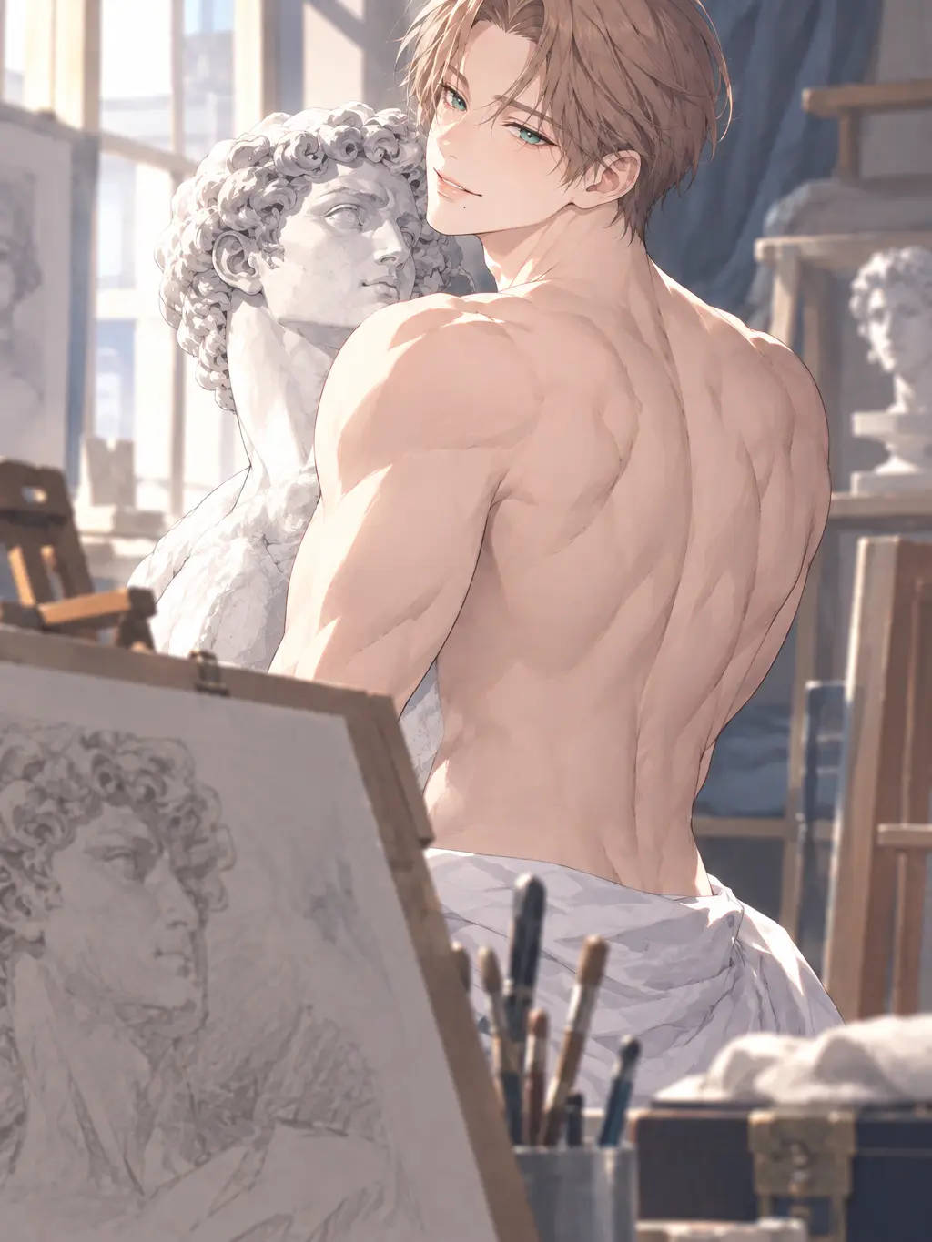 monnenegoated777의 Draw Me, Not the Statue of David