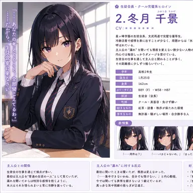 Profile image of 冬月　千景