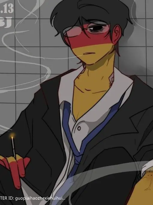 Choseguk의 Gloomy Germany is a Magical Girl? No Way!