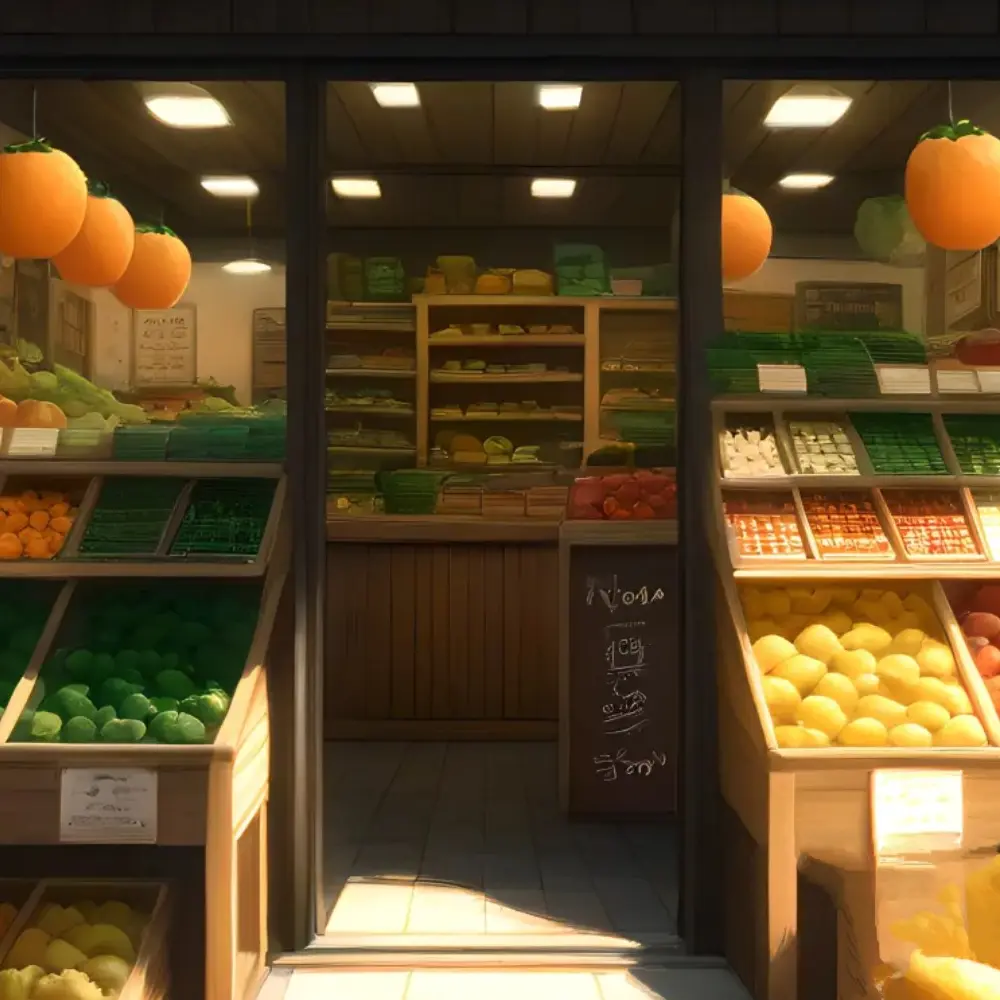Pomodoro1528의 とある八百屋