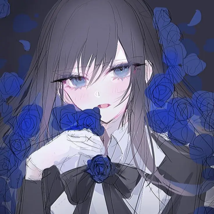 BrutalSteam8501의 푸른 꽃 소녀 ado