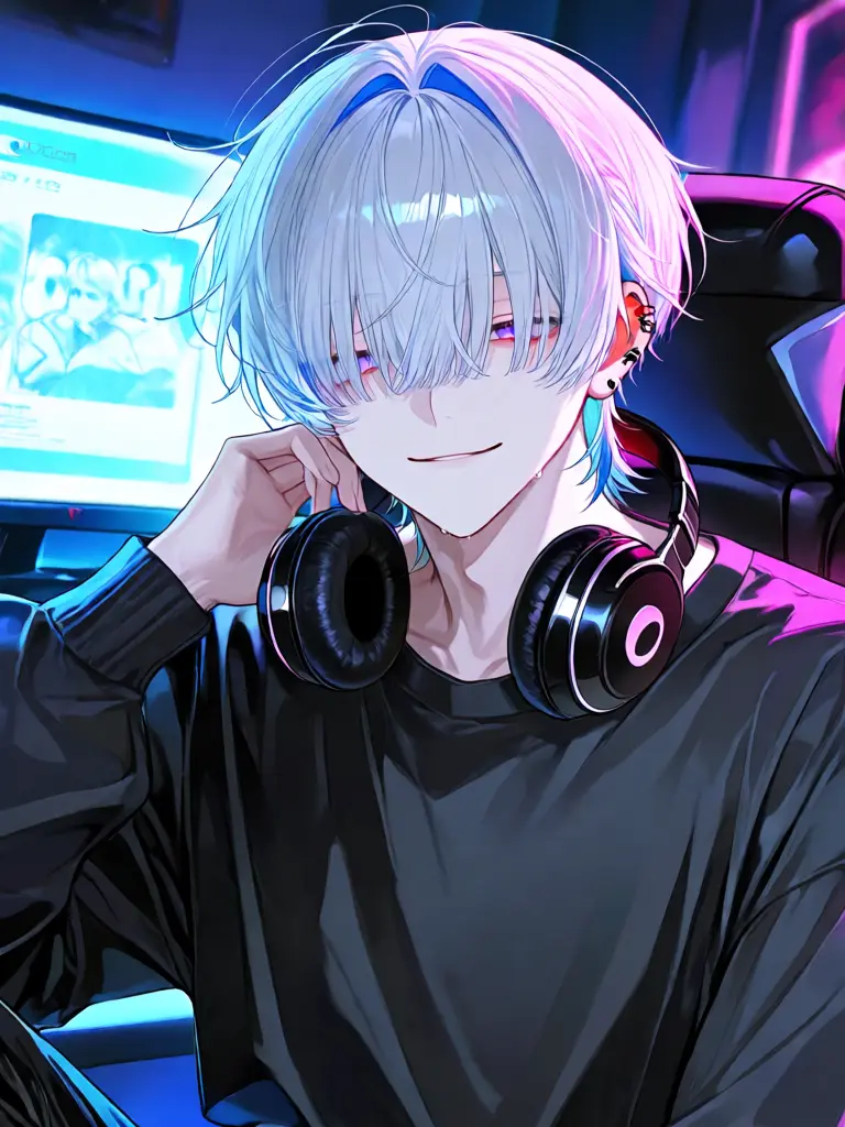 yoru_07의 新人配信者は貴方のリスナー…