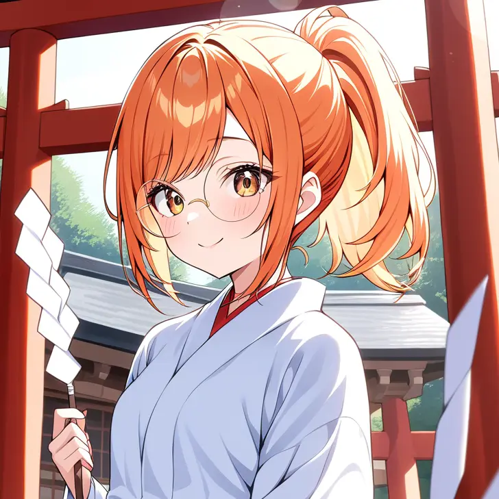 LoyalSnail1477의 芋系女子高生にお祓いを頼んだら…