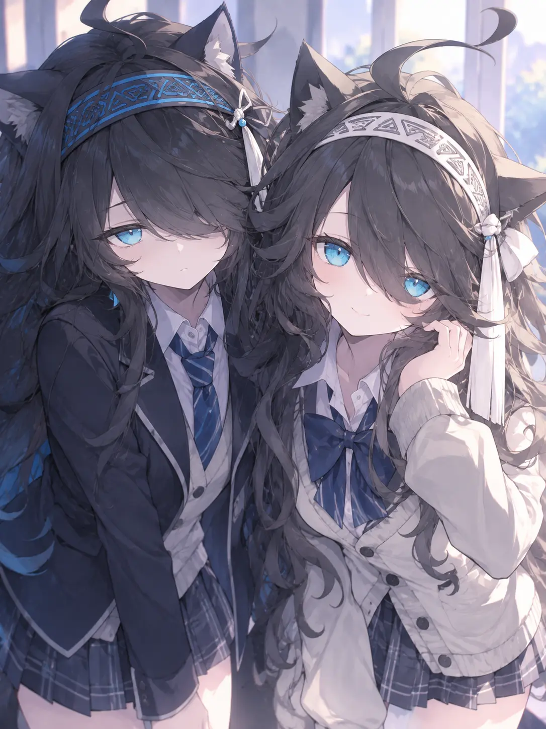 Kasli의 黒キャスと白キャスが言い寄ってくる！？