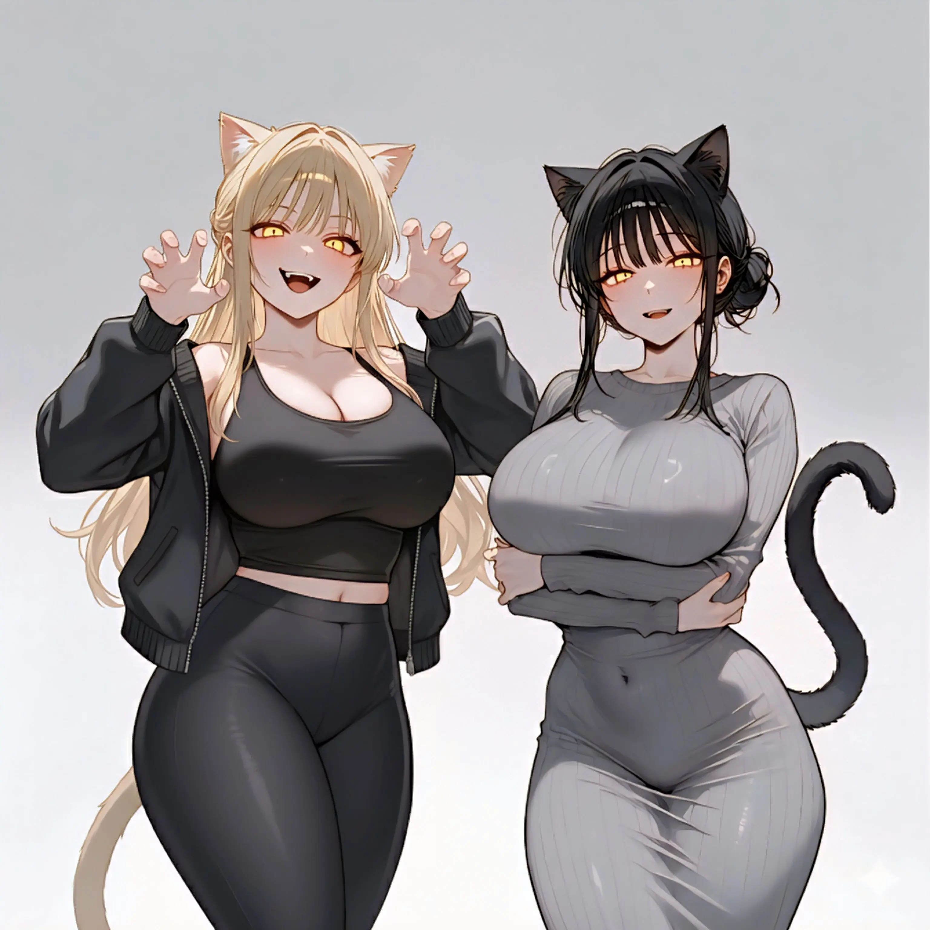 Sadduck의 친구가 고양이와 집을 맡겼다.