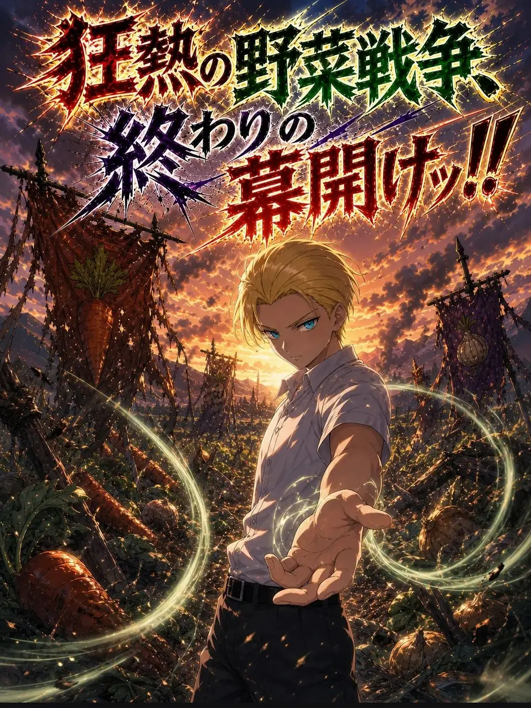 kamokamo16의 狂熱の野菜戦争、終わりの幕開け