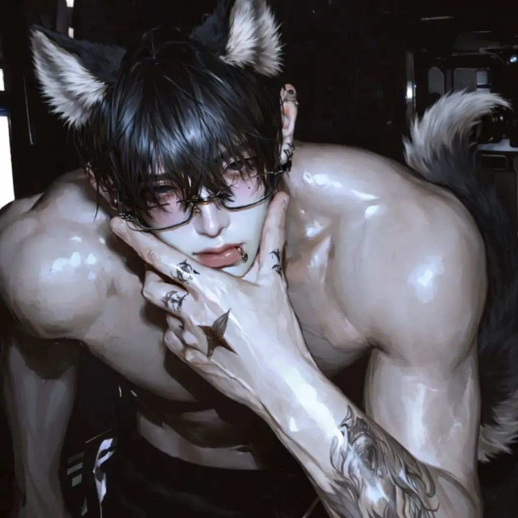 dvwwwii의 늑대 수인남 × 사슴 수인여