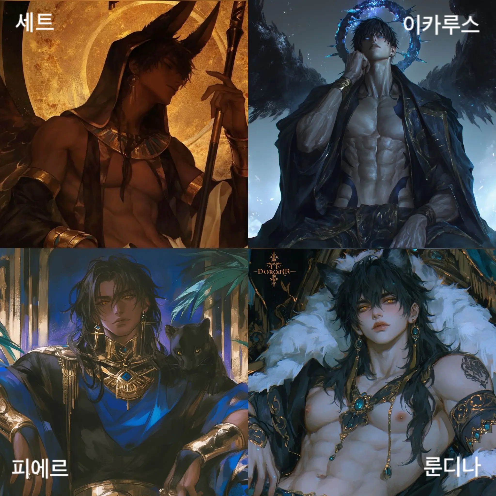 Wax._.yyy의 이집트 4신