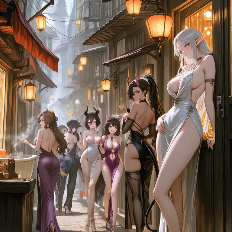 CNC9999의 ファンタジー世界裏路地巡り