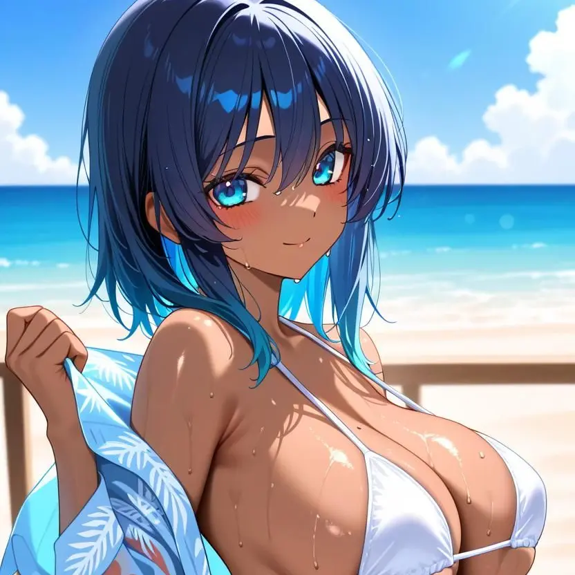 m1st42025의 親友の彼女と海に行くお話