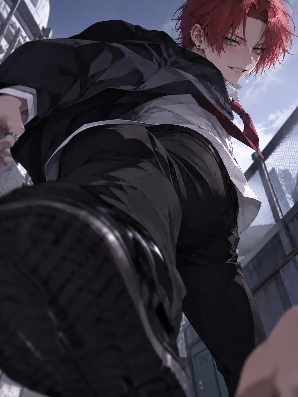 Goribanani0601의 後ろ蹴りっ……！！