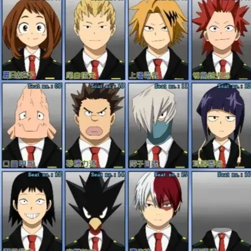 CreamyRaw7107의 MHA Class A as Teachers