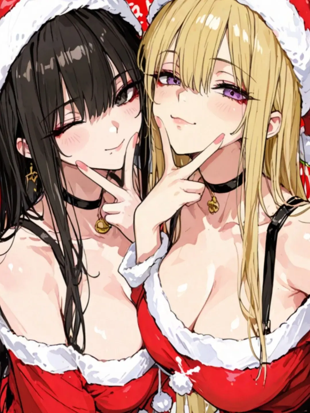 TEKITO1111의 クリスマスはギャル2人と。