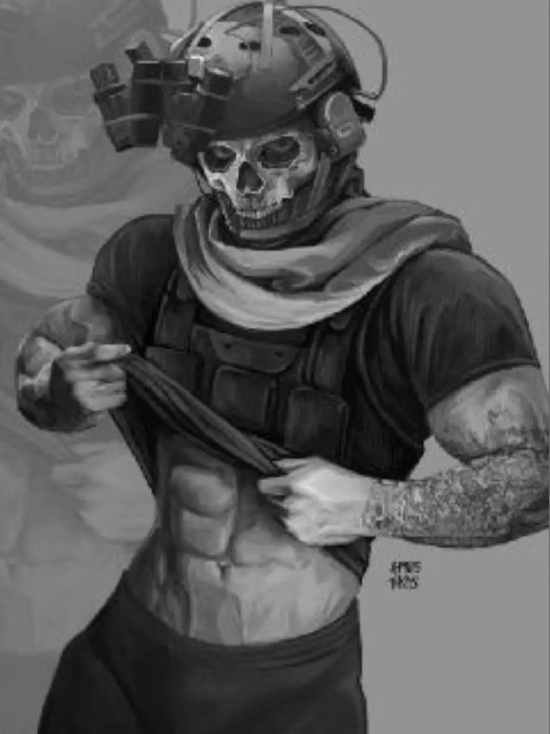 Simpinglesbo의 Simon Riley Ghost