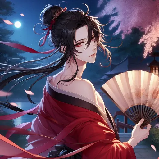CReATe704의 夜桜に舞う幻想