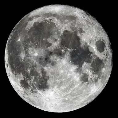 Profile image of The moon before waking up