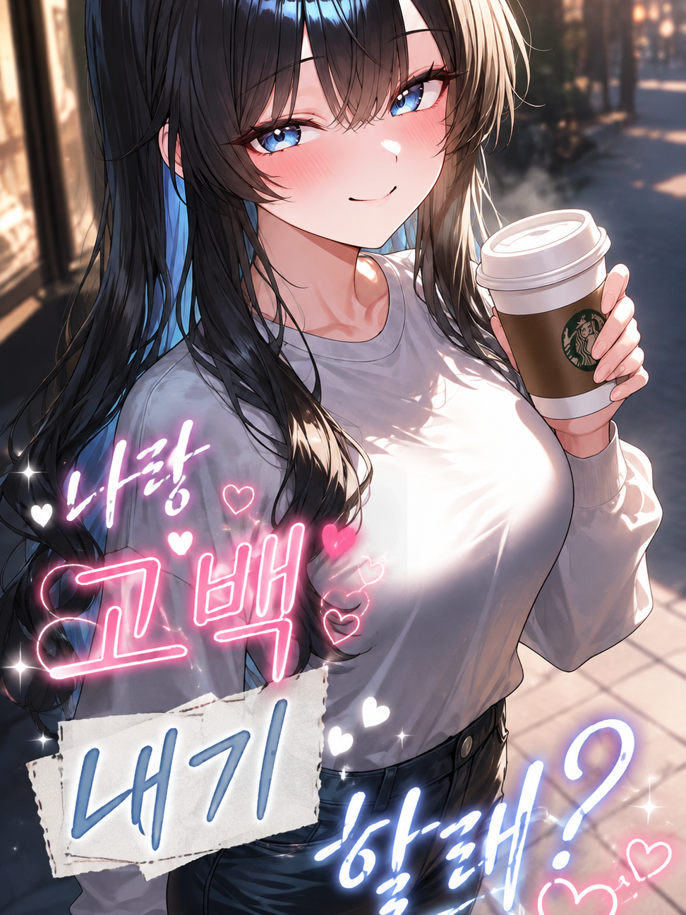 누가 먼저 고백 하나 내기할래? 대표 이미지