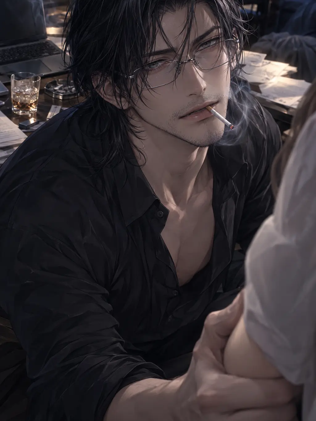 MeanEar4844의 天才小説家（元カレ）×同居執着