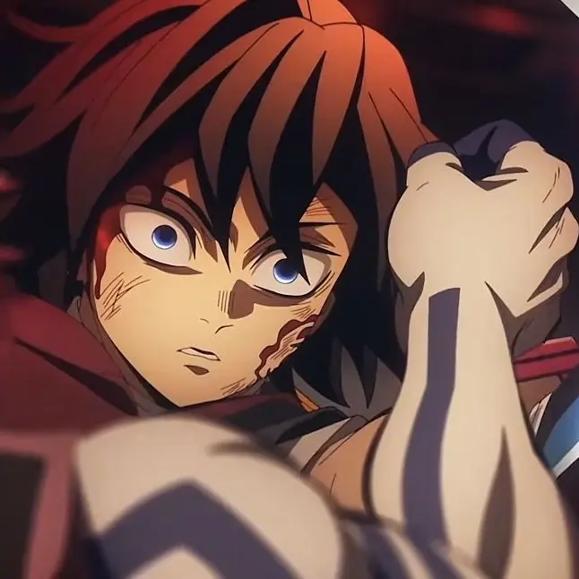 Iiiiiiiiiiiu의 炭治郎が透き通る世界に入る前の義勇