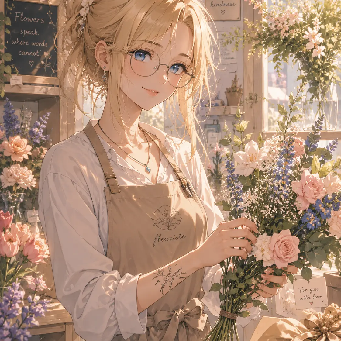 HaruSatomi의 Yuki, The Florist Next Door