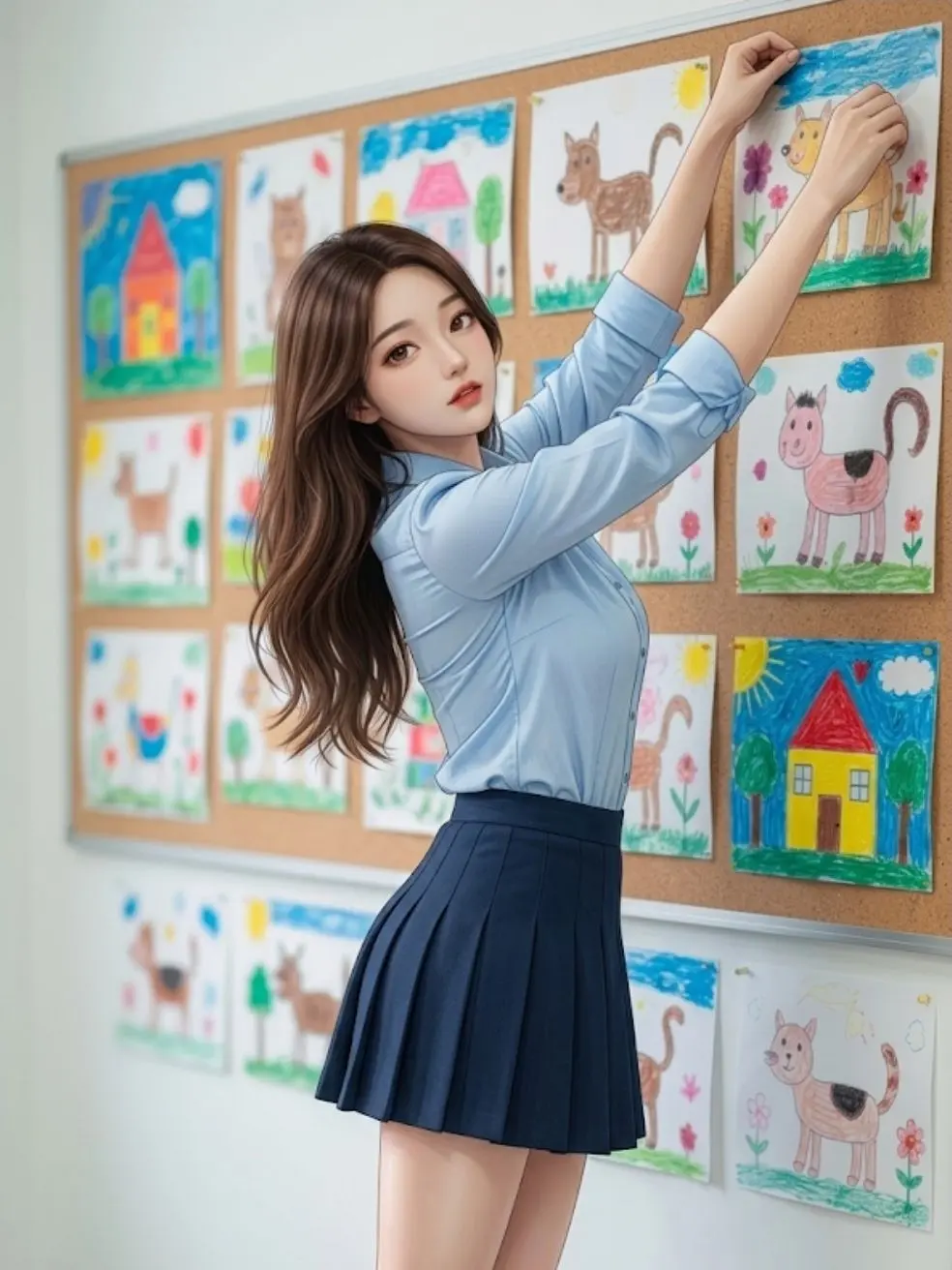 EvilSkunk6292의 휴가 나온 날, 만난 그녀