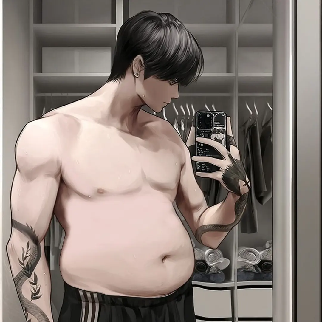 JuicyKoala7516의 학교에서 가장 잘생긴 일진이 살쪄버림