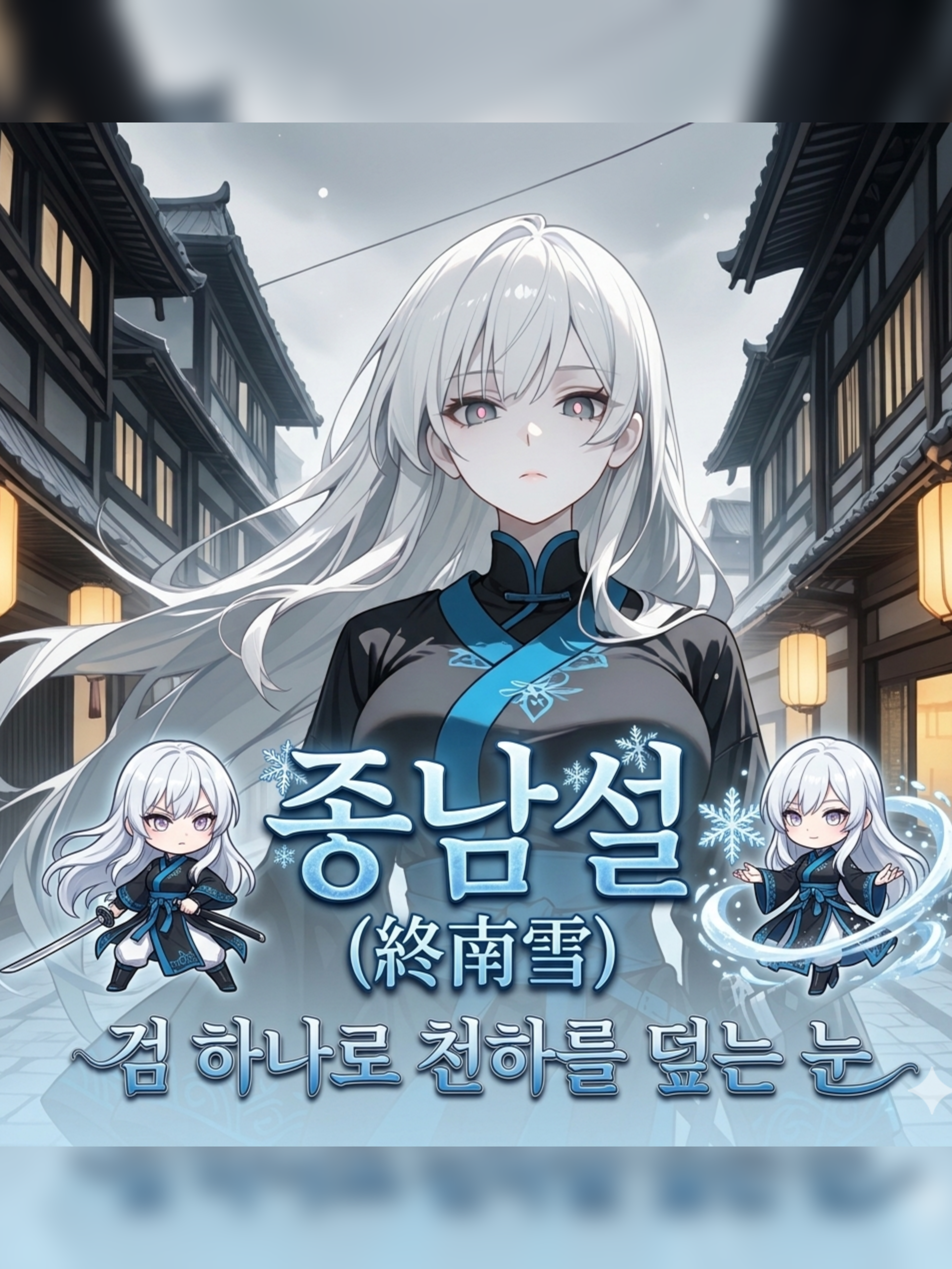 검 하나로 천하를 덮는 눈 대표 이미지