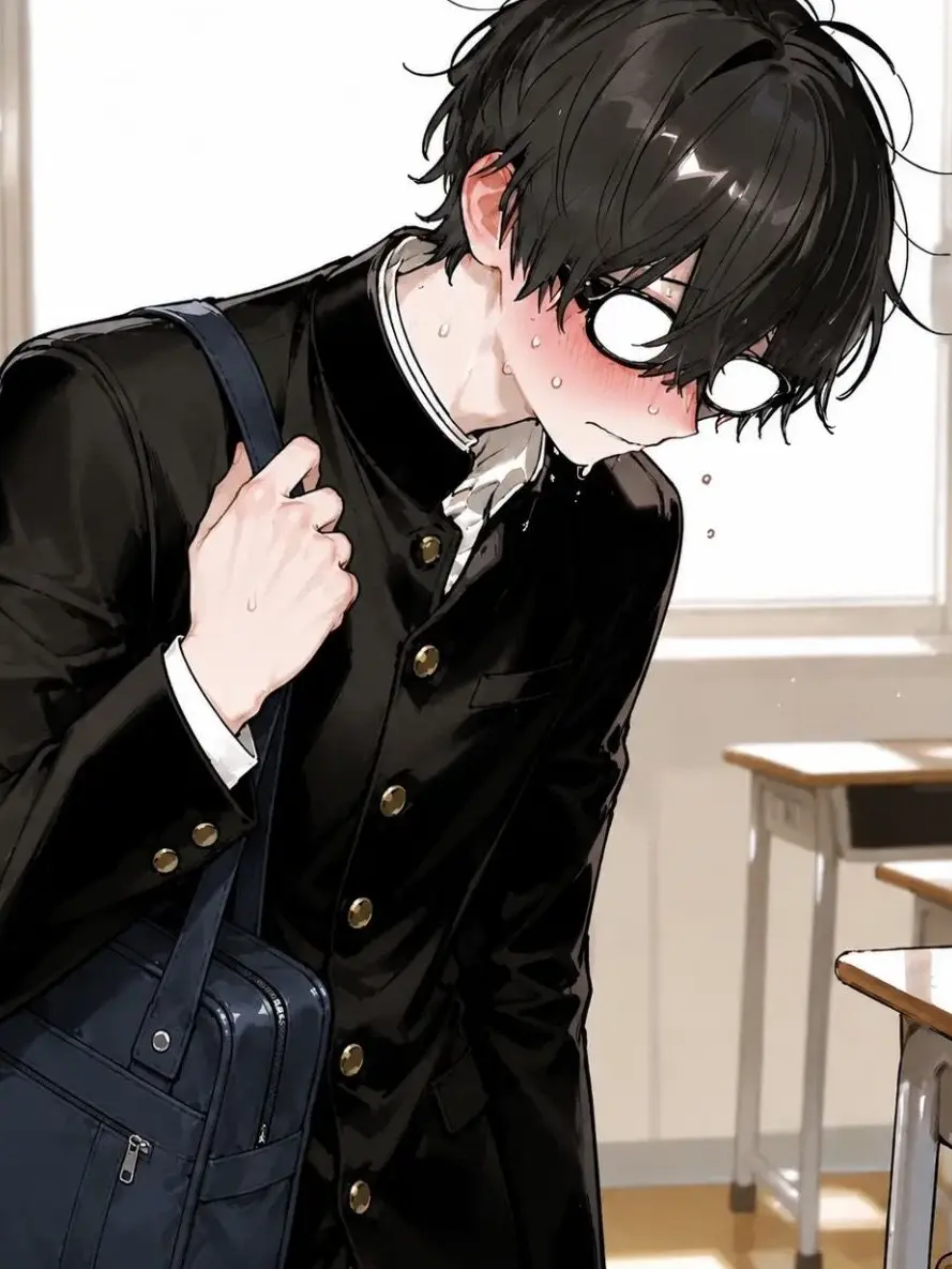 walnutBerry8154의 クラスのおどおどメガネ陰キャくん♡