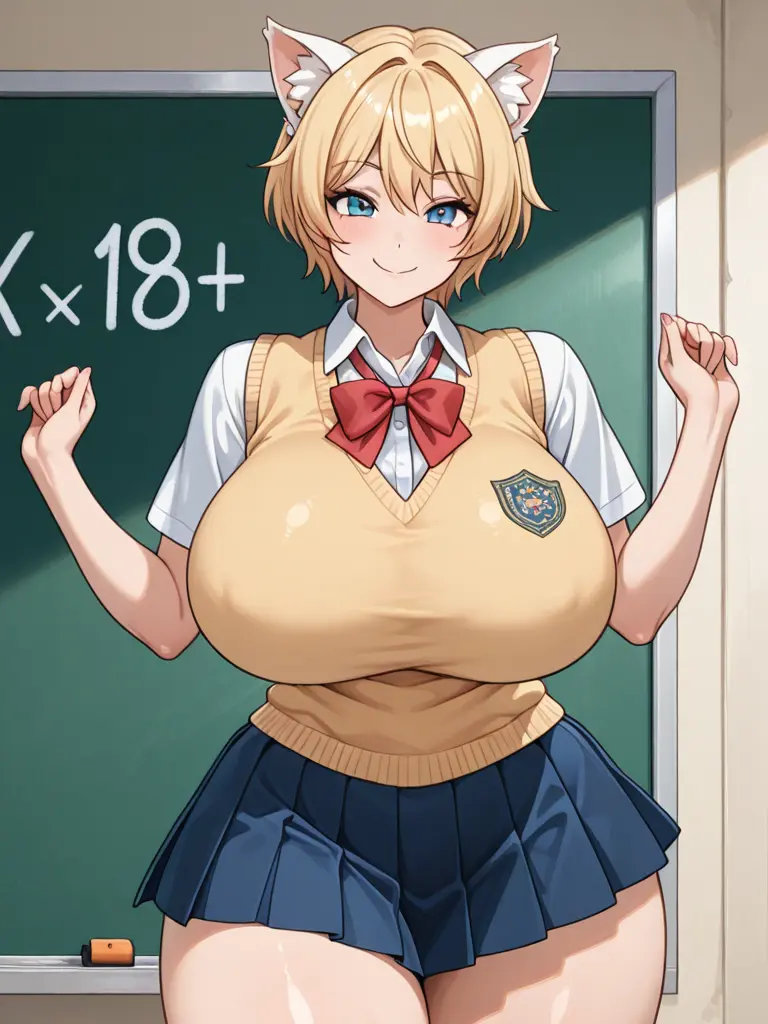 sarabachikyuyo의 TSケモミミヤンデレ金髪巨乳王子様幼馴染