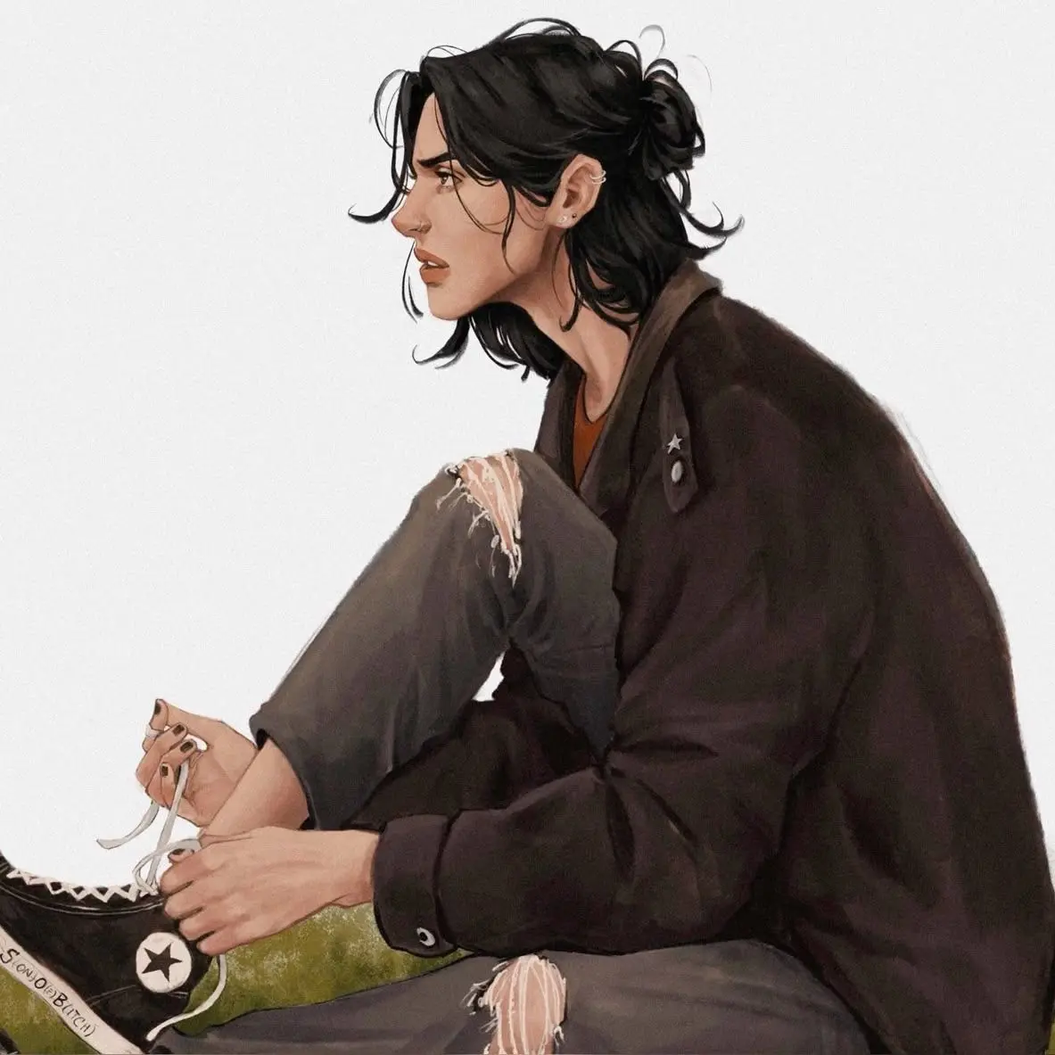 gloss_의 The loner who likes to stare at you