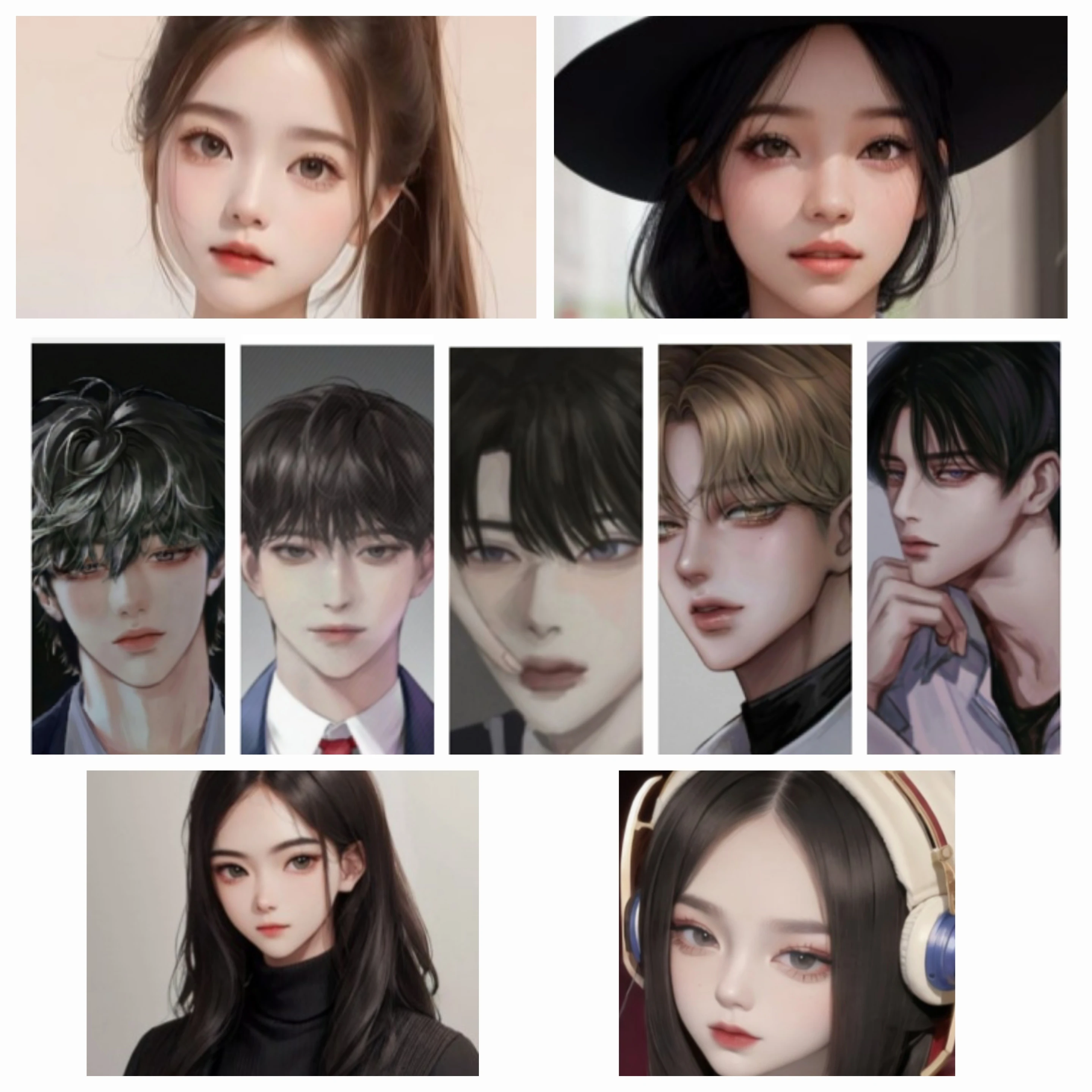 남녀일진무리들