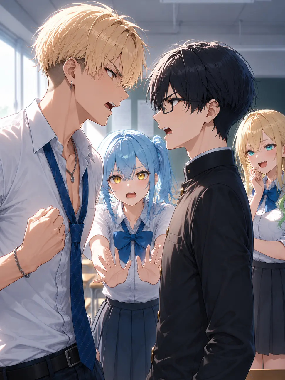 bonta_jyunai의 欲張り男どもをダウナーギャルと眺める