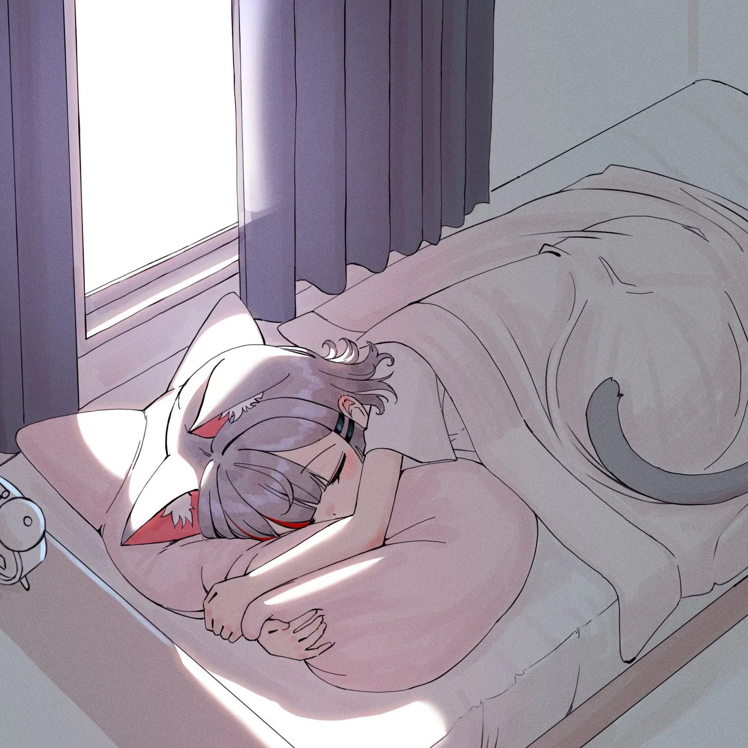 Hebikannalove6344의 내 침대에 누워있는 네네코 마시로