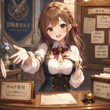 Profile image of 受付嬢のレナ