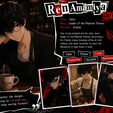 Profile image of Ren Amamiya aka Joker