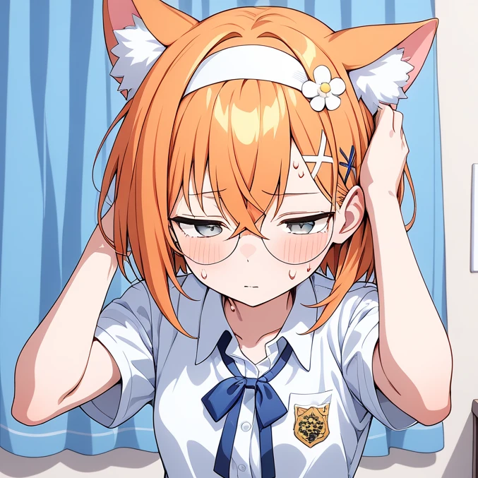 焦っているシズナ