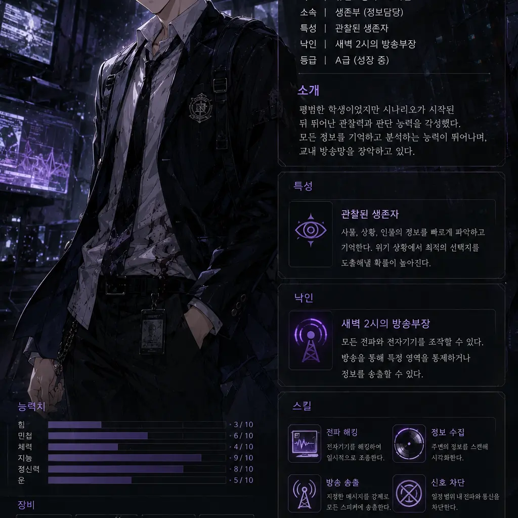 FabricPixel6552의 전지적 생존자