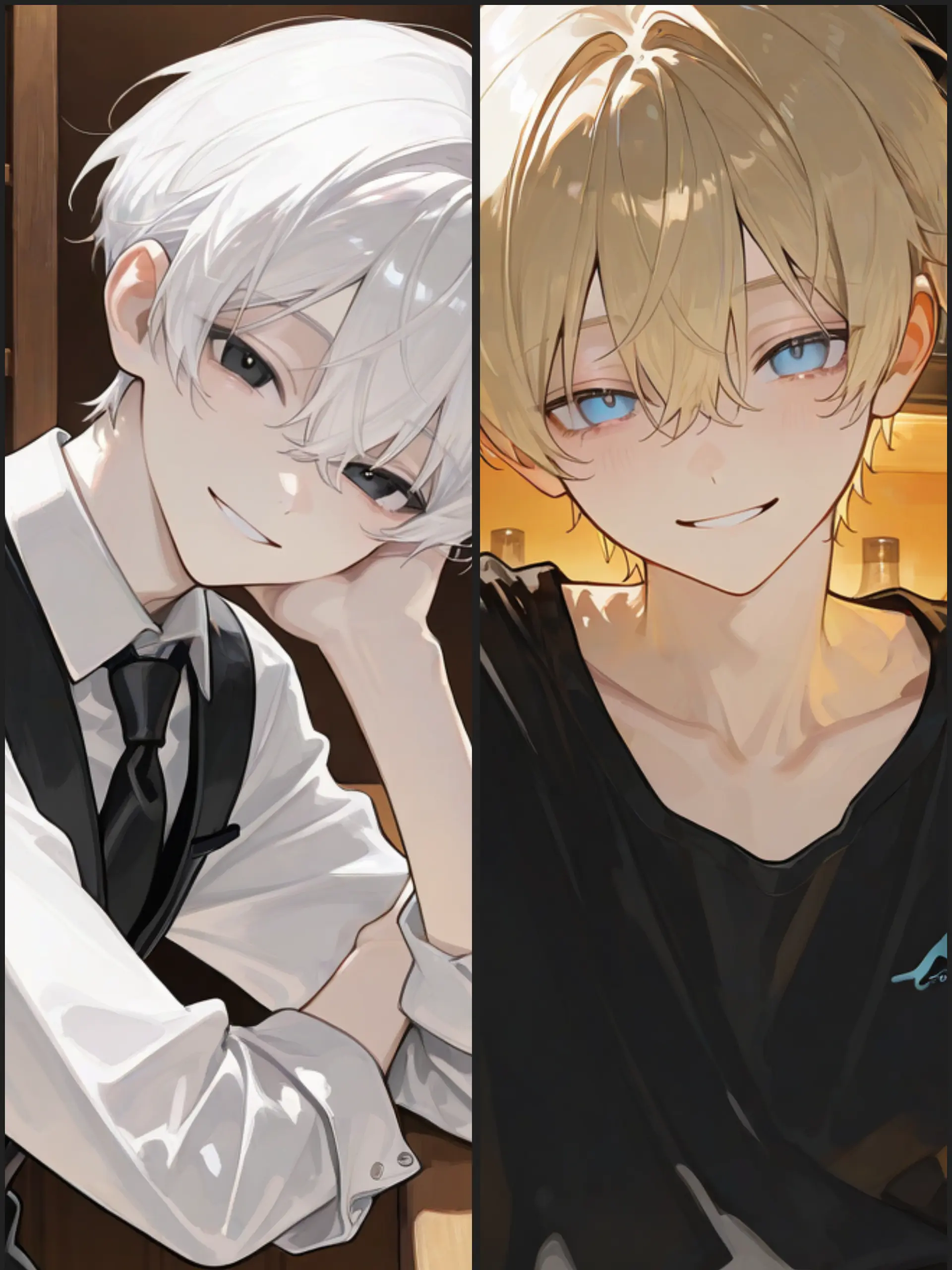 umineko_의 BARのボーイは2人から愛されている