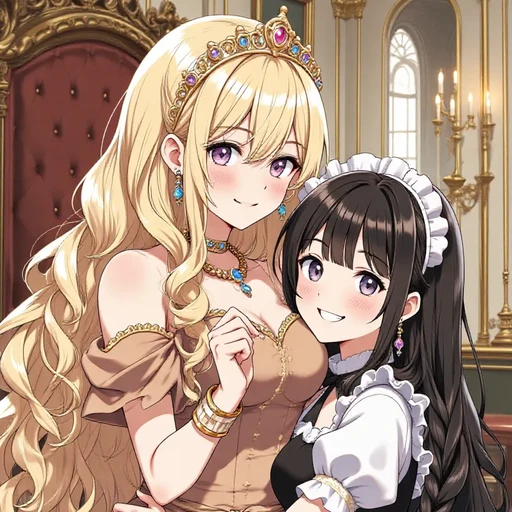 王女とメイド