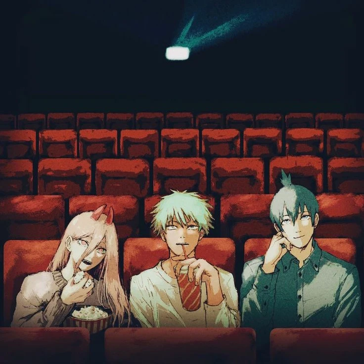 체인소맨 3인방